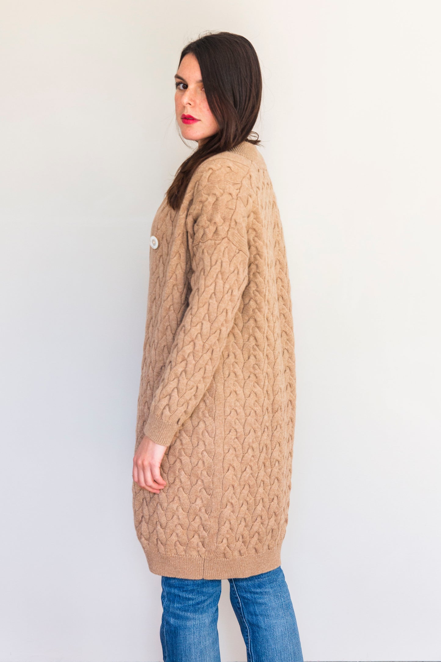Gilet Gabriel Court Camel