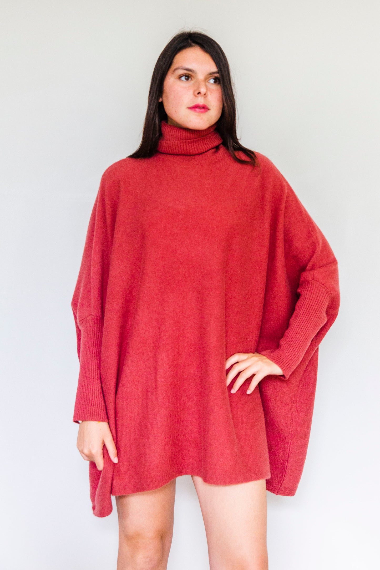 Tunique Noémie Rouge orangé