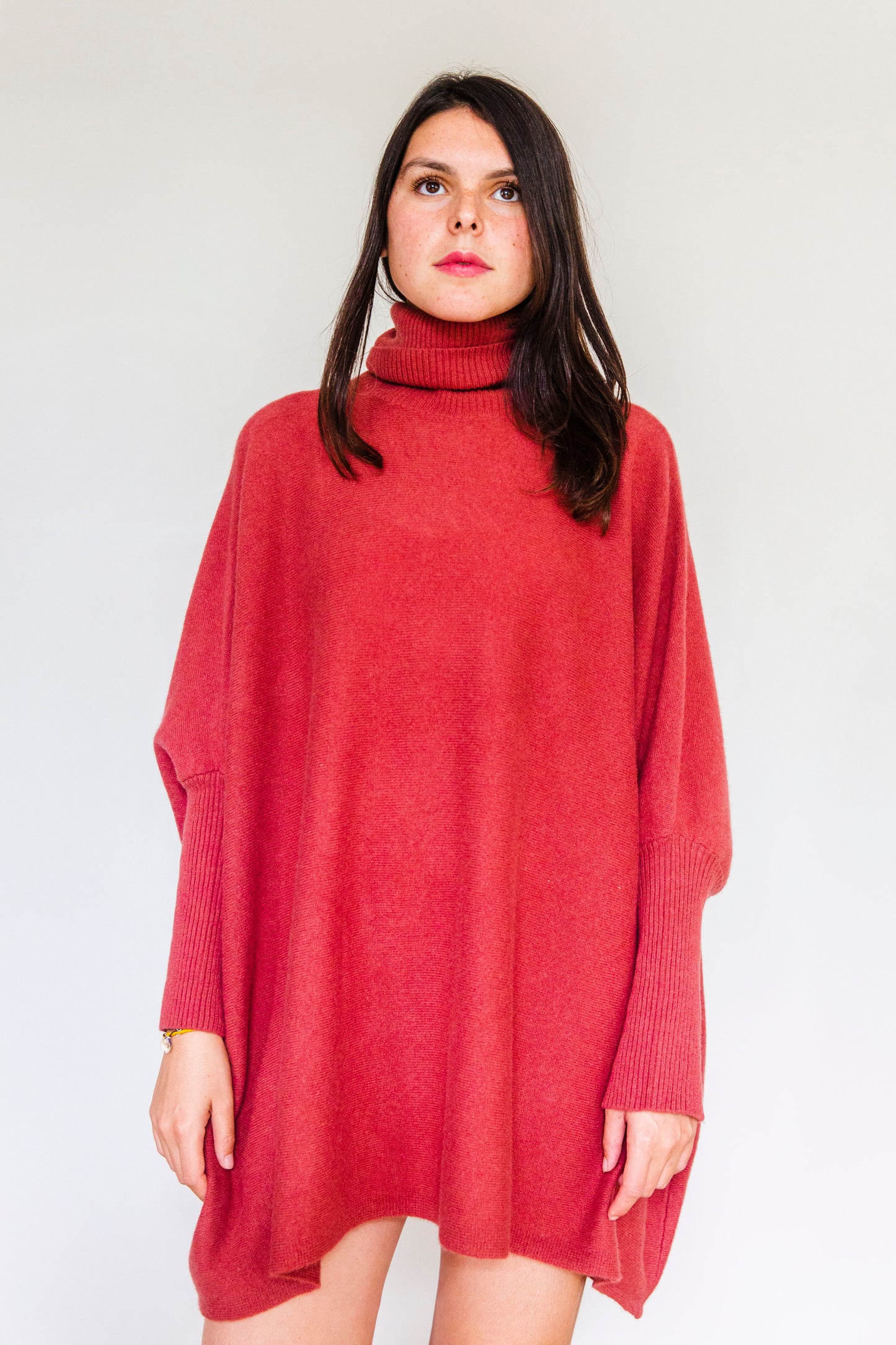 Tunique Noémie Rouge orangé
