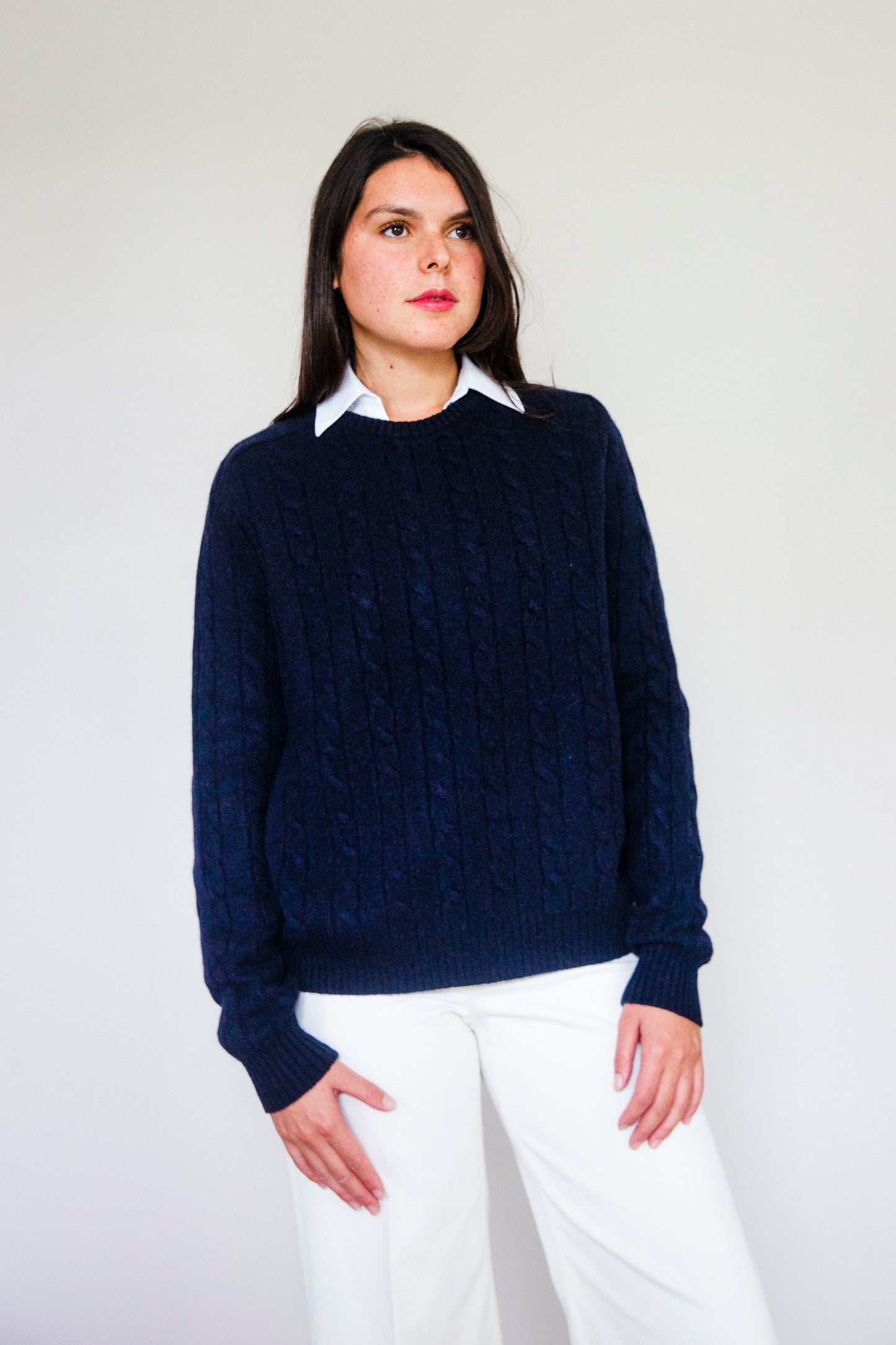 Pull Rachelle Bleu marine