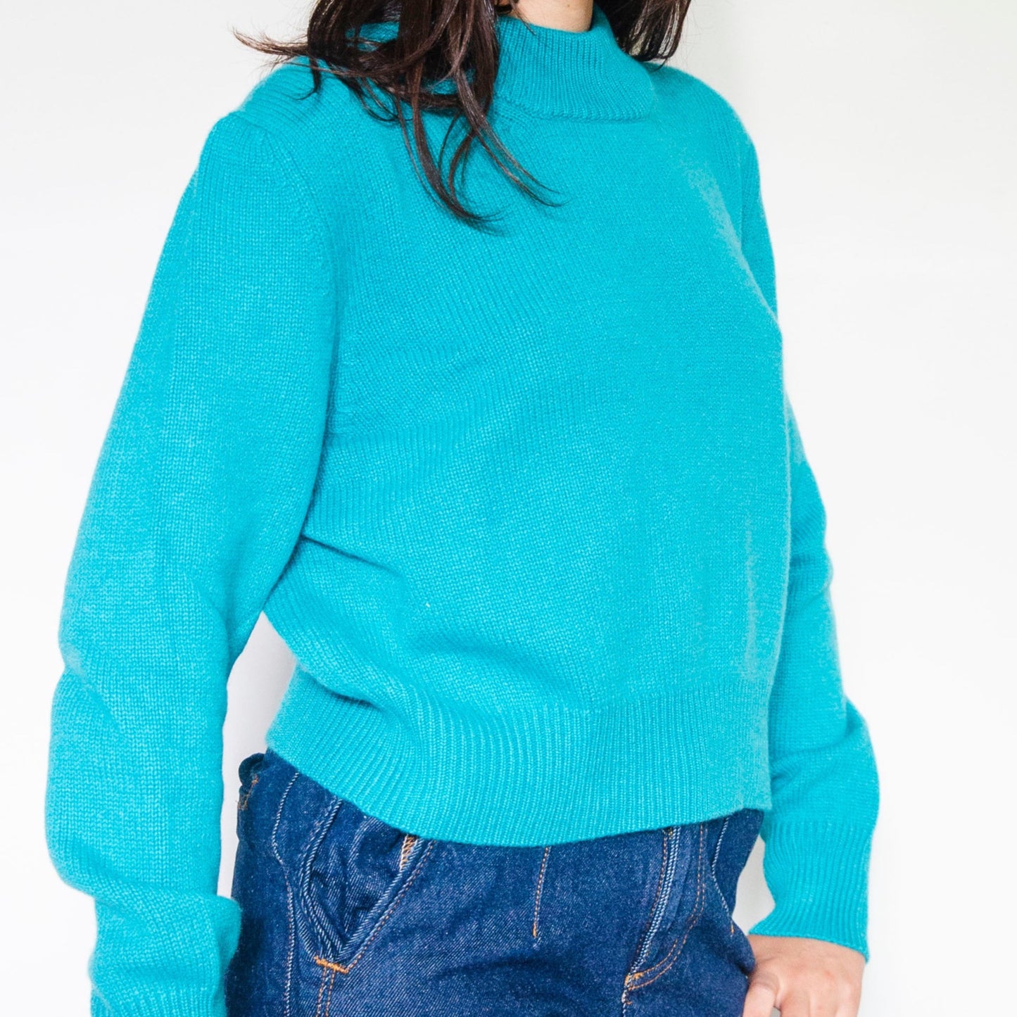 Pull Nathalie Turquoise