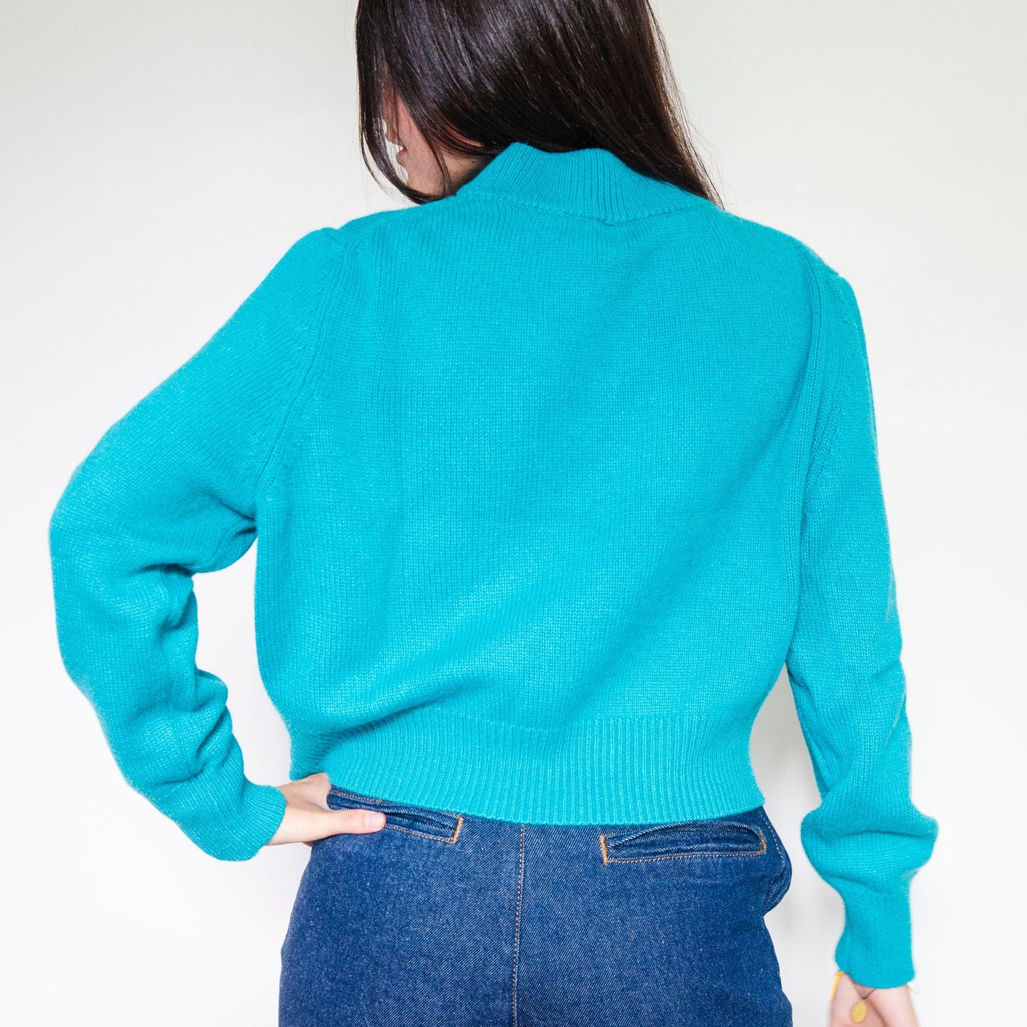 Pull Nathalie Turquoise