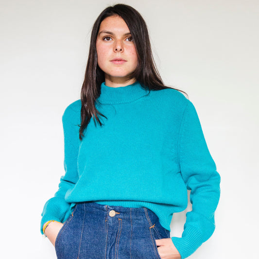 Pull Nathalie Turquoise