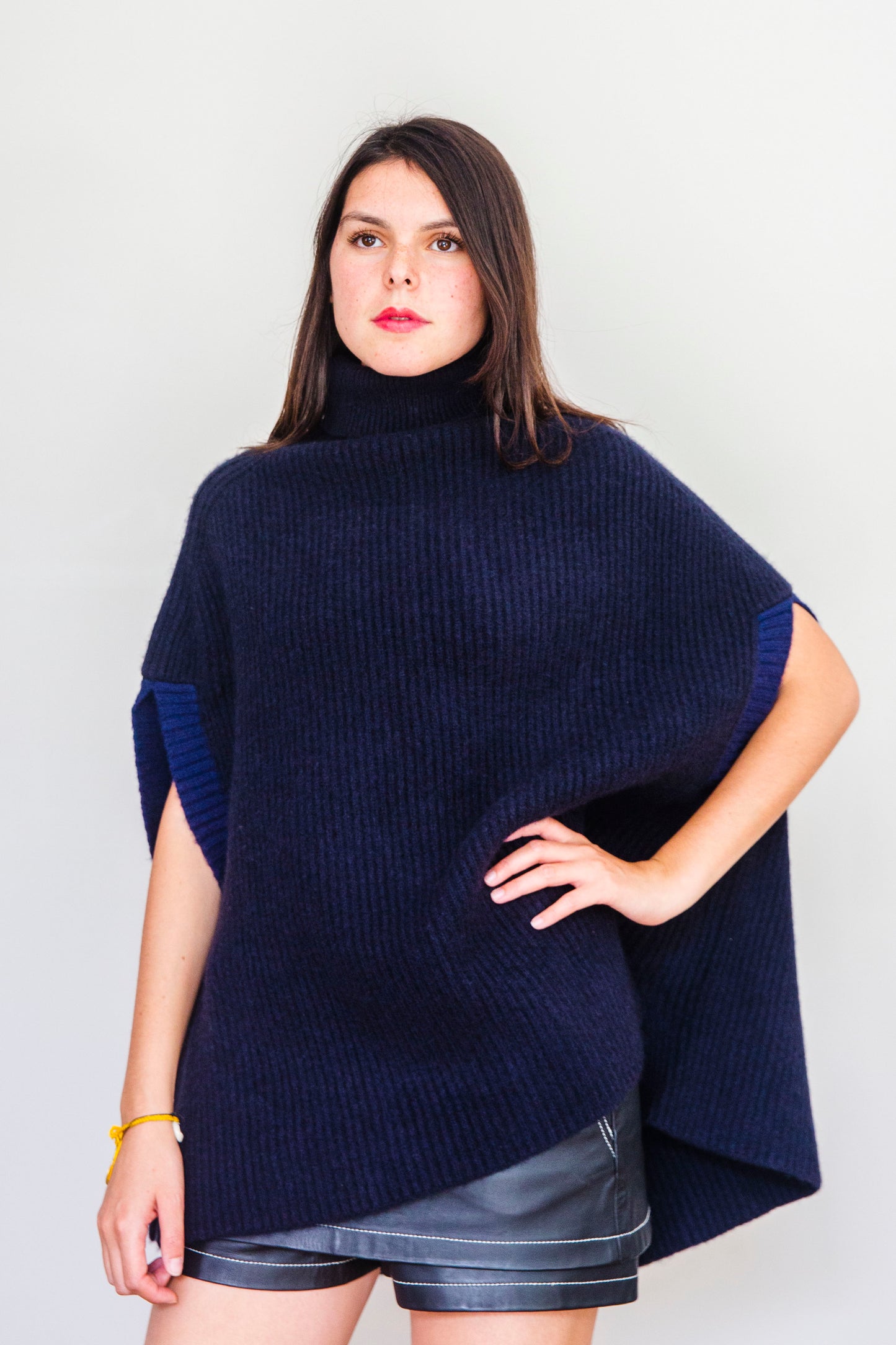 Poncho Adélaide Beige