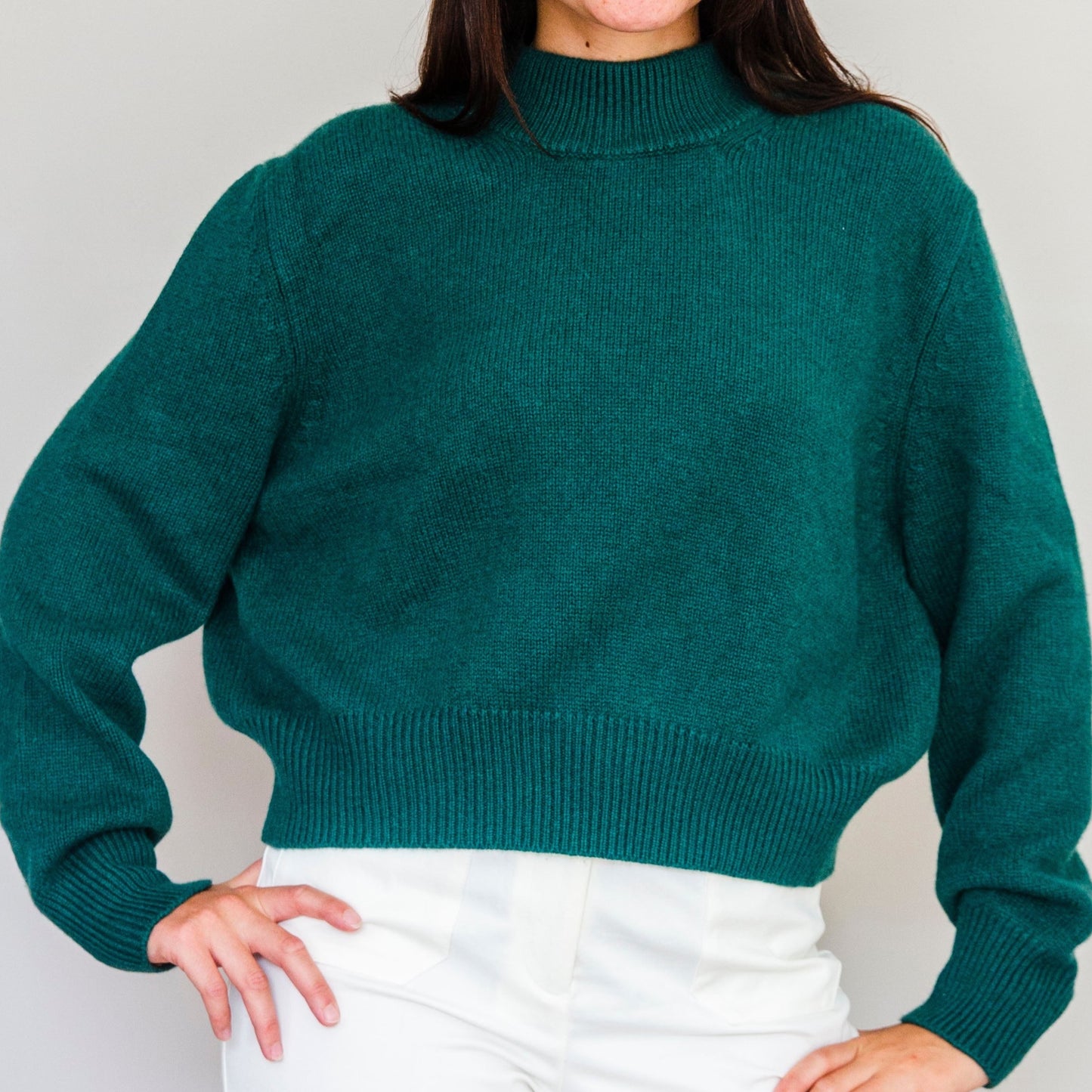 Pull Nathalie Vert sapin