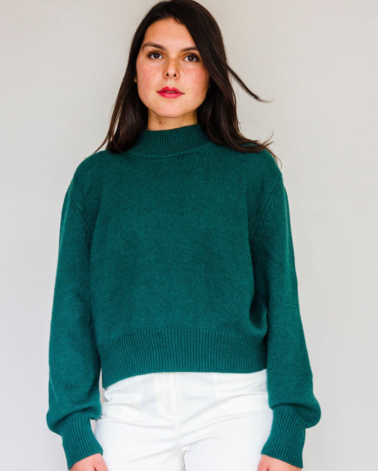 Pull Nathalie Vert sapin